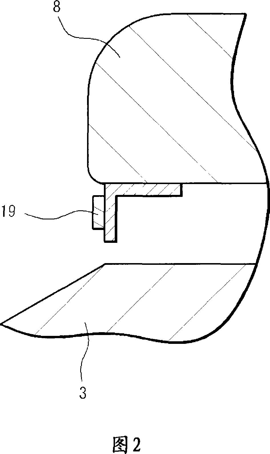 Bearing device for wheel