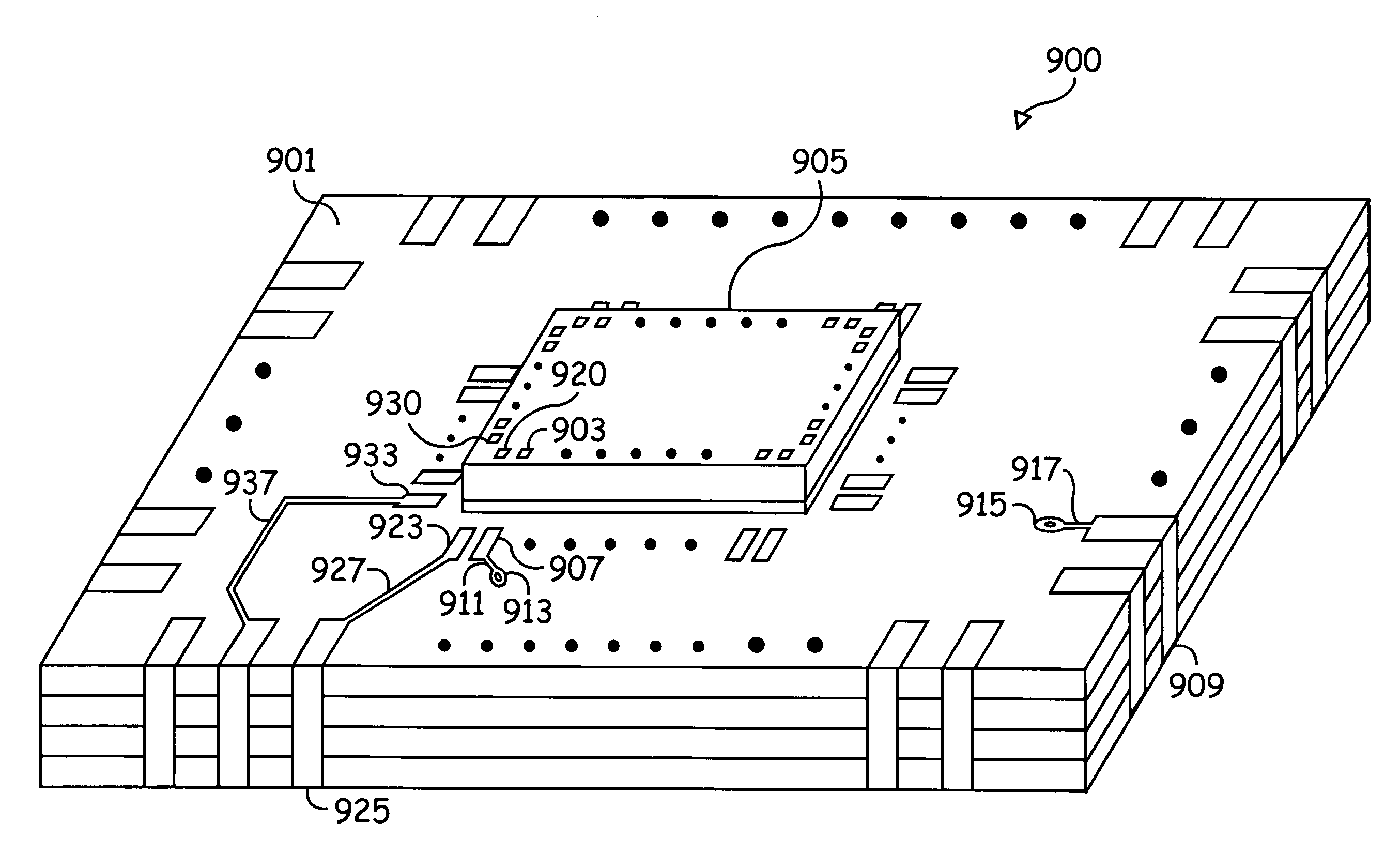 Chip on board package for imager