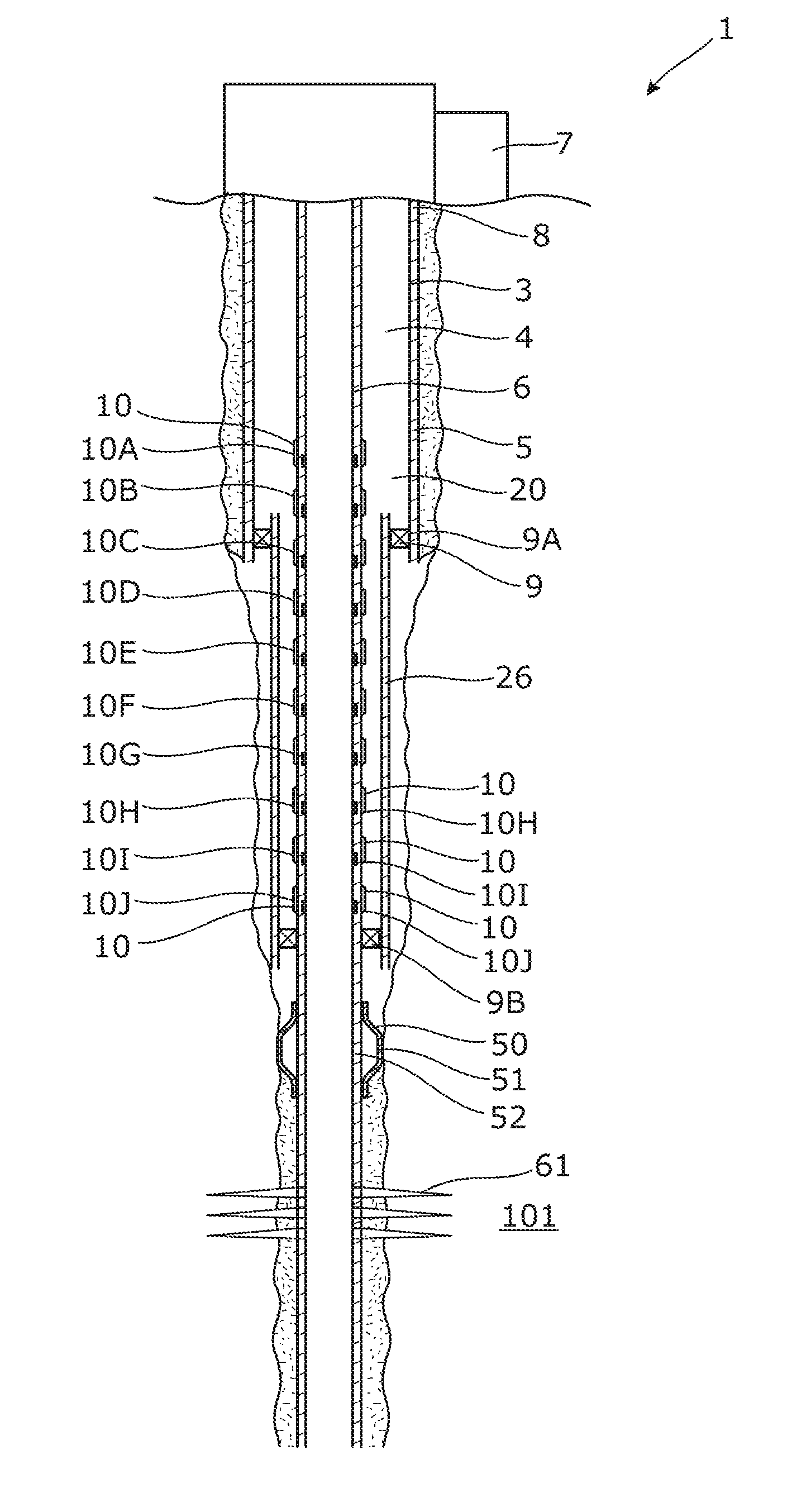 Downhole system for unloading liquid