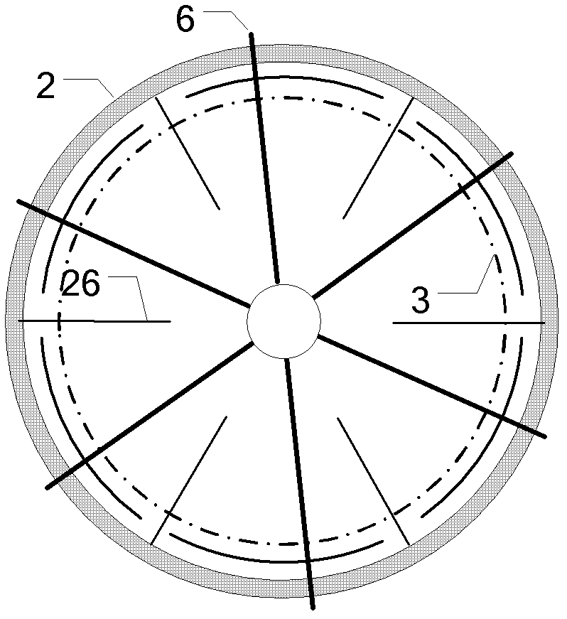 Biological and physical combined sludge drying device