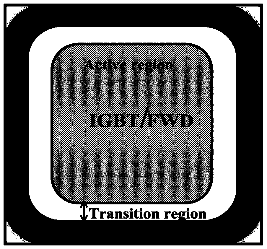 An rc-igbt device with integrated body diode at junction terminal controlled by mosfet