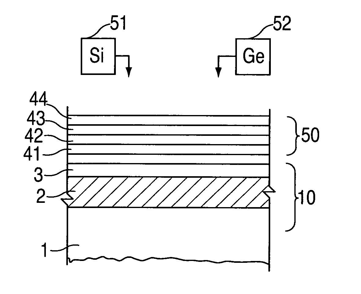 Method of forming strained silicon materials with improved thermal conductivity