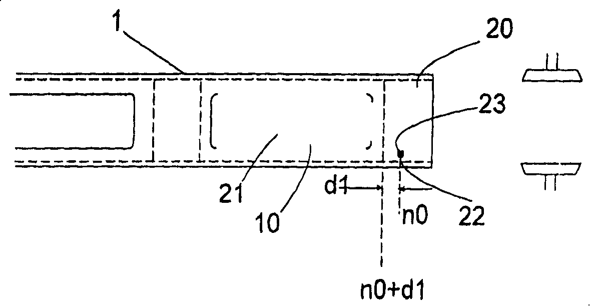 Method and device for forming objects from a material strand and for separating said objects