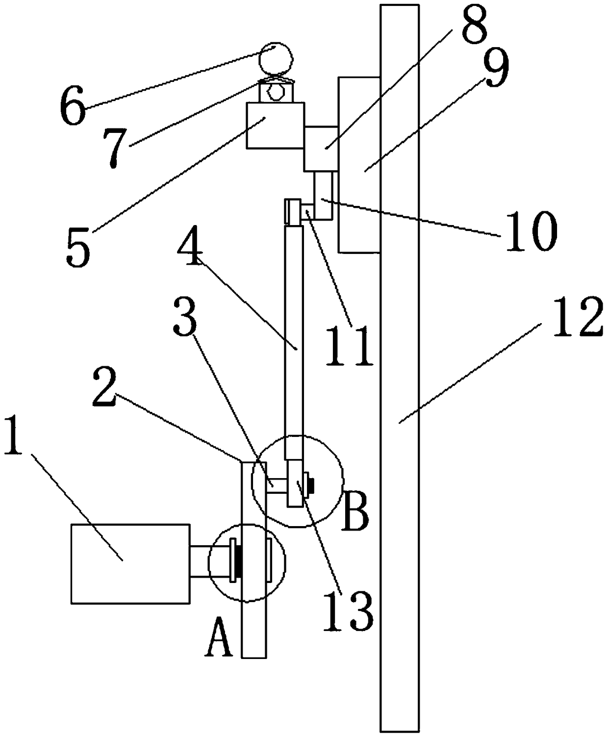 Flame polishing machine for flame-polishing outer surface of glass cup and use method of the machine