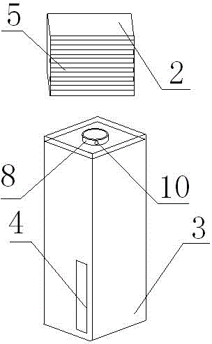 Rotation type cabinet air conditioner