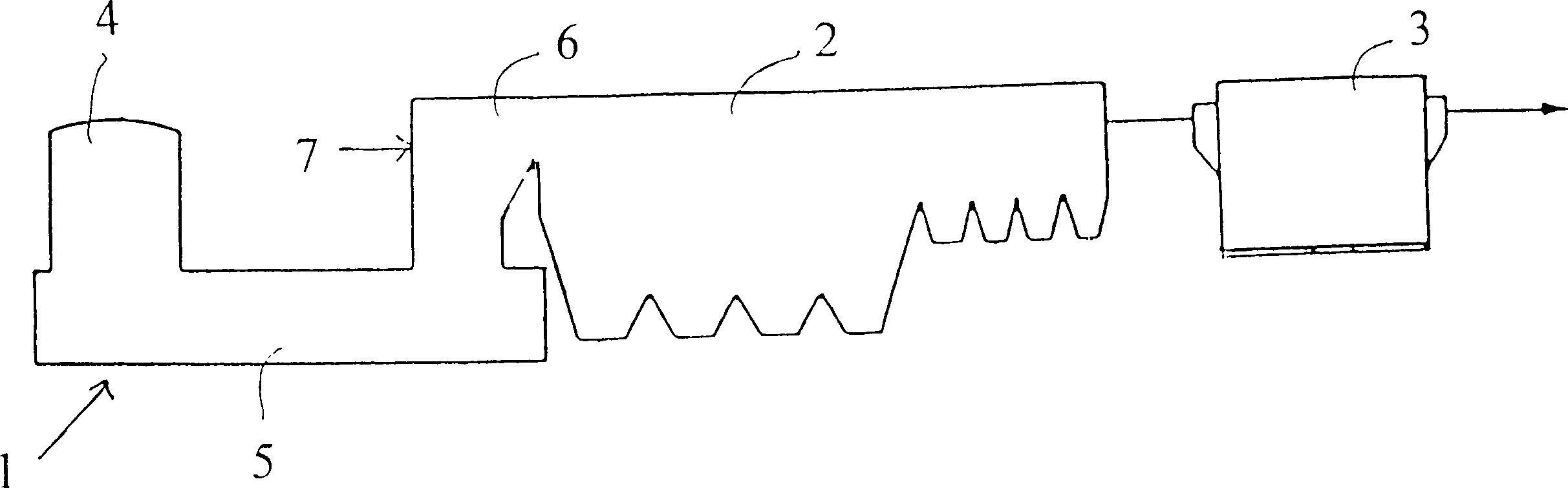 Method for thermally regenerating spent acid