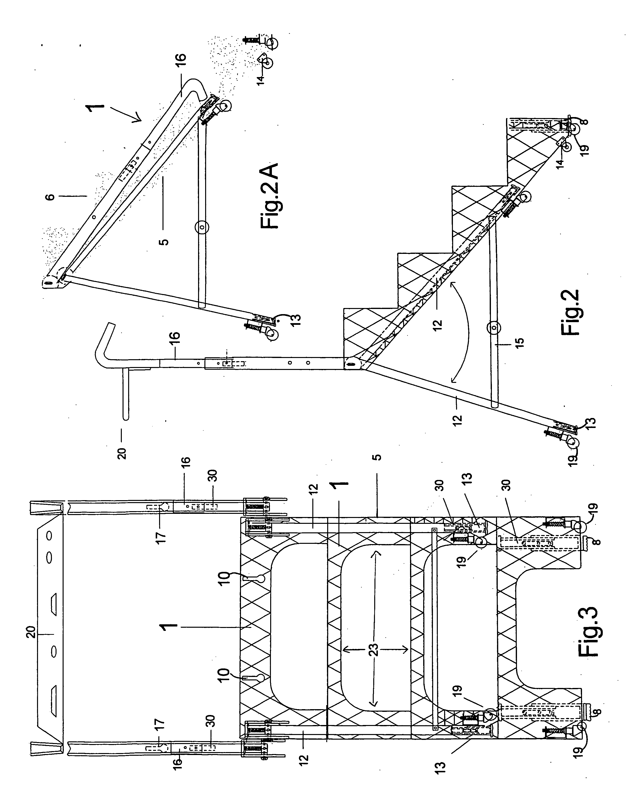 Compact truck tailgate and general purpose utility ladder