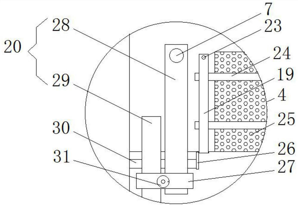 A rice processing conveying device with good mobile flexibility