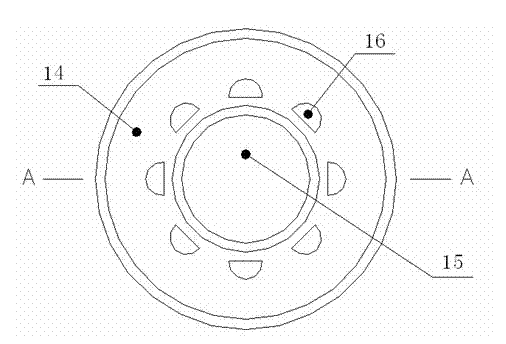 Temperature difference forming device and temperature difference forming method of automobile nut plate parts