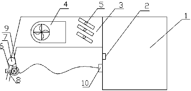 Accumulator plate heat-curing steam control system