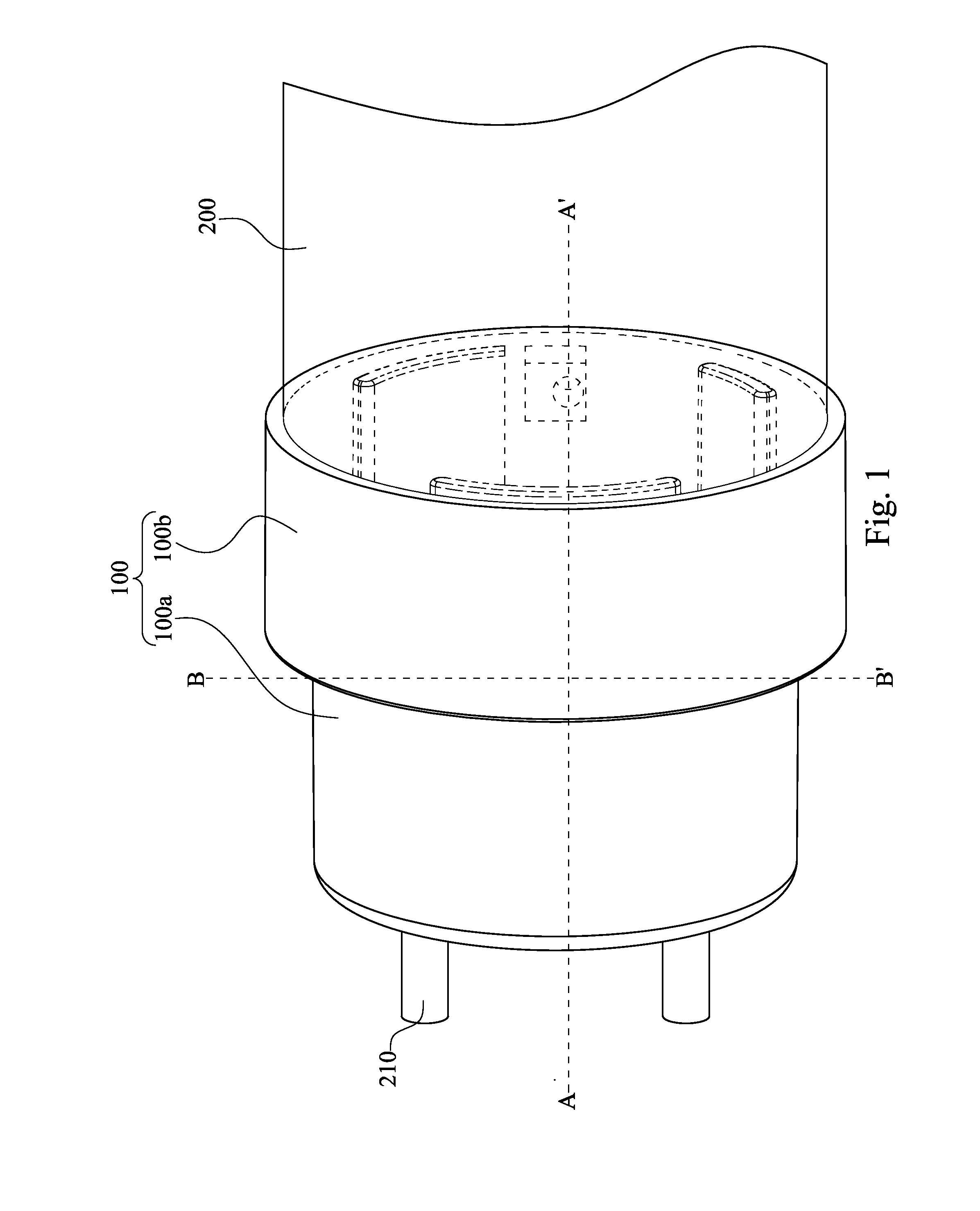 End cap of a lighting tube