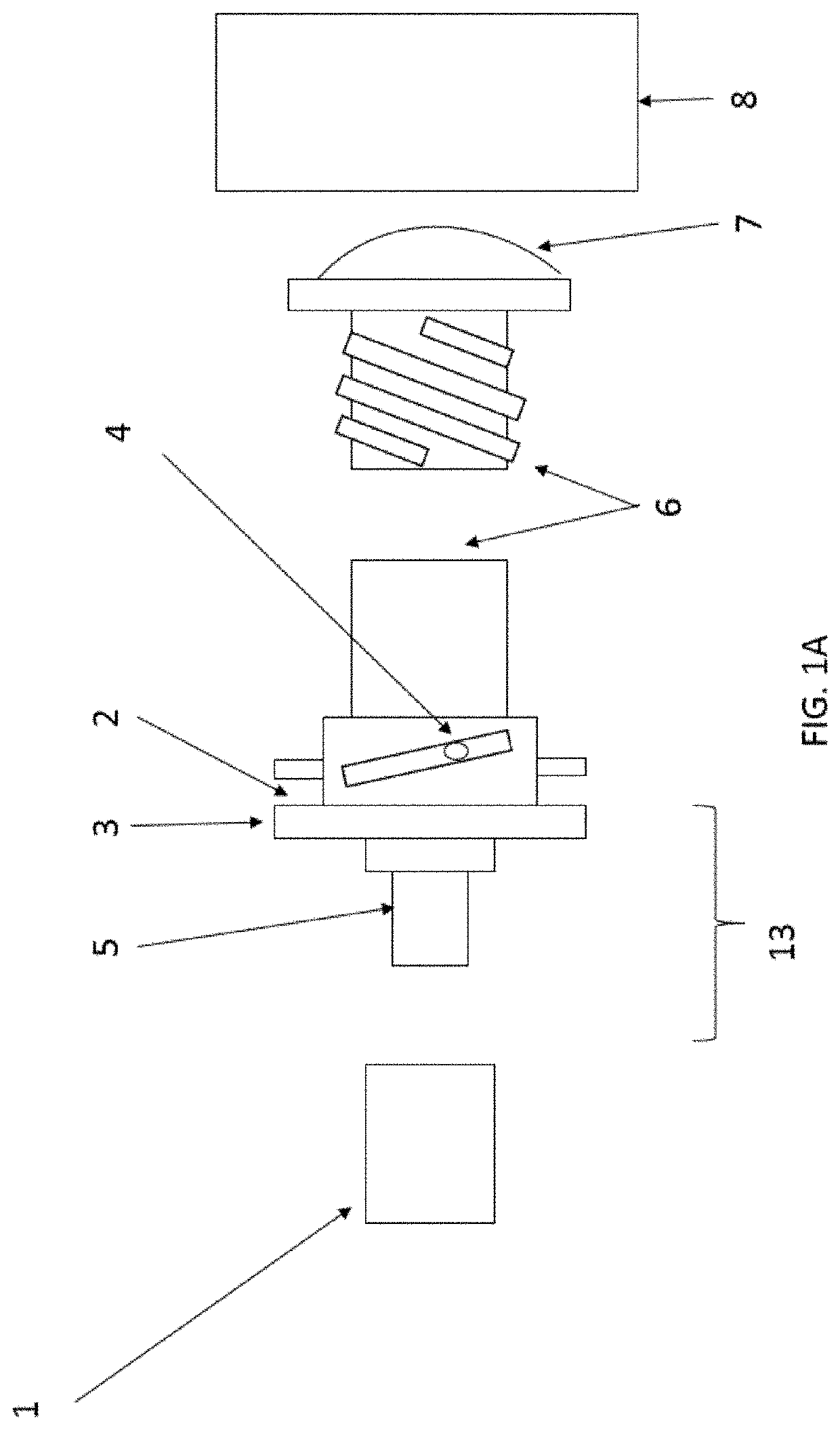 Suspension system for adjusting projected light images