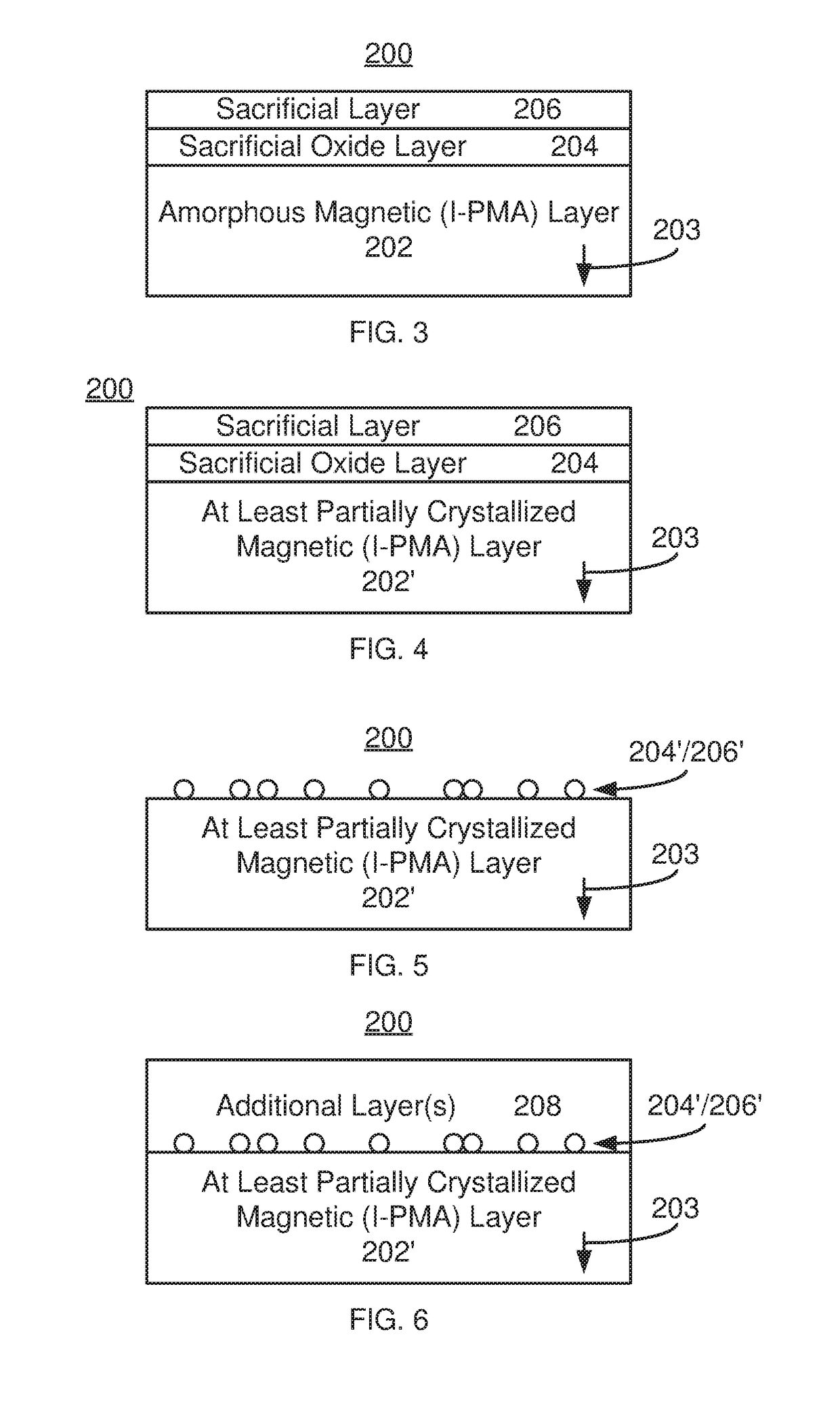 Method and system for providing a magnetic layer in a magnetic junction usable in spin transfer or spin orbit torque applications using a sacrificial oxide layer