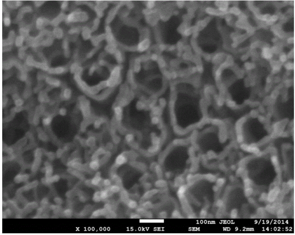 Titanium-based lead dioxide anode with intermediate layer made of modified TiO2 nanotube arrays, preparation method and applications thereof