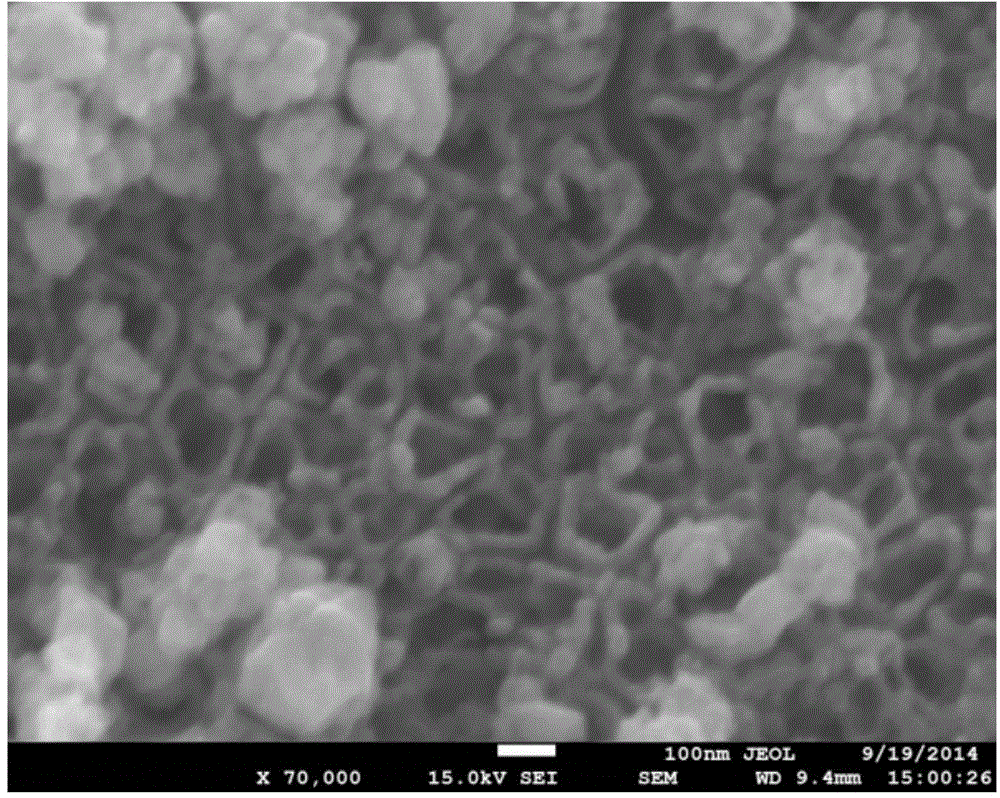 Titanium-based lead dioxide anode with intermediate layer made of modified TiO2 nanotube arrays, preparation method and applications thereof