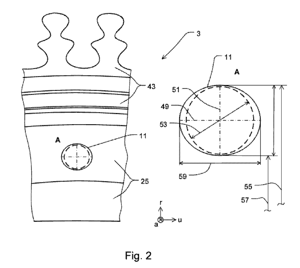 Rotor for a turbomachine