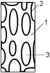 A composite foam metal contact piece