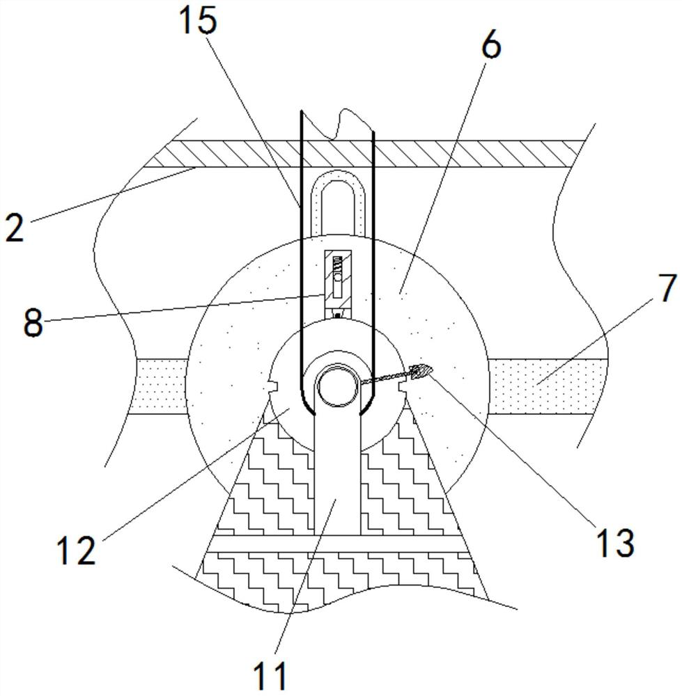 Fabric dewatering and drying device based on textile processing