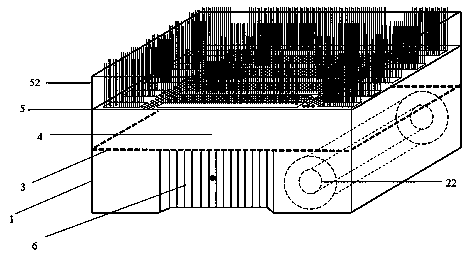 Electrostatic dust collection board wiper