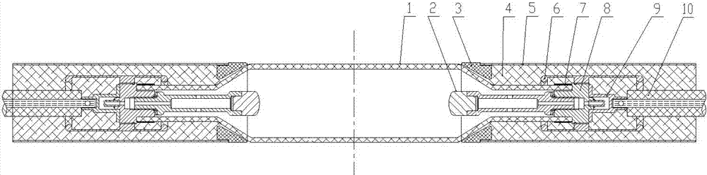 Pulse xenon lamp and sealing method of the same