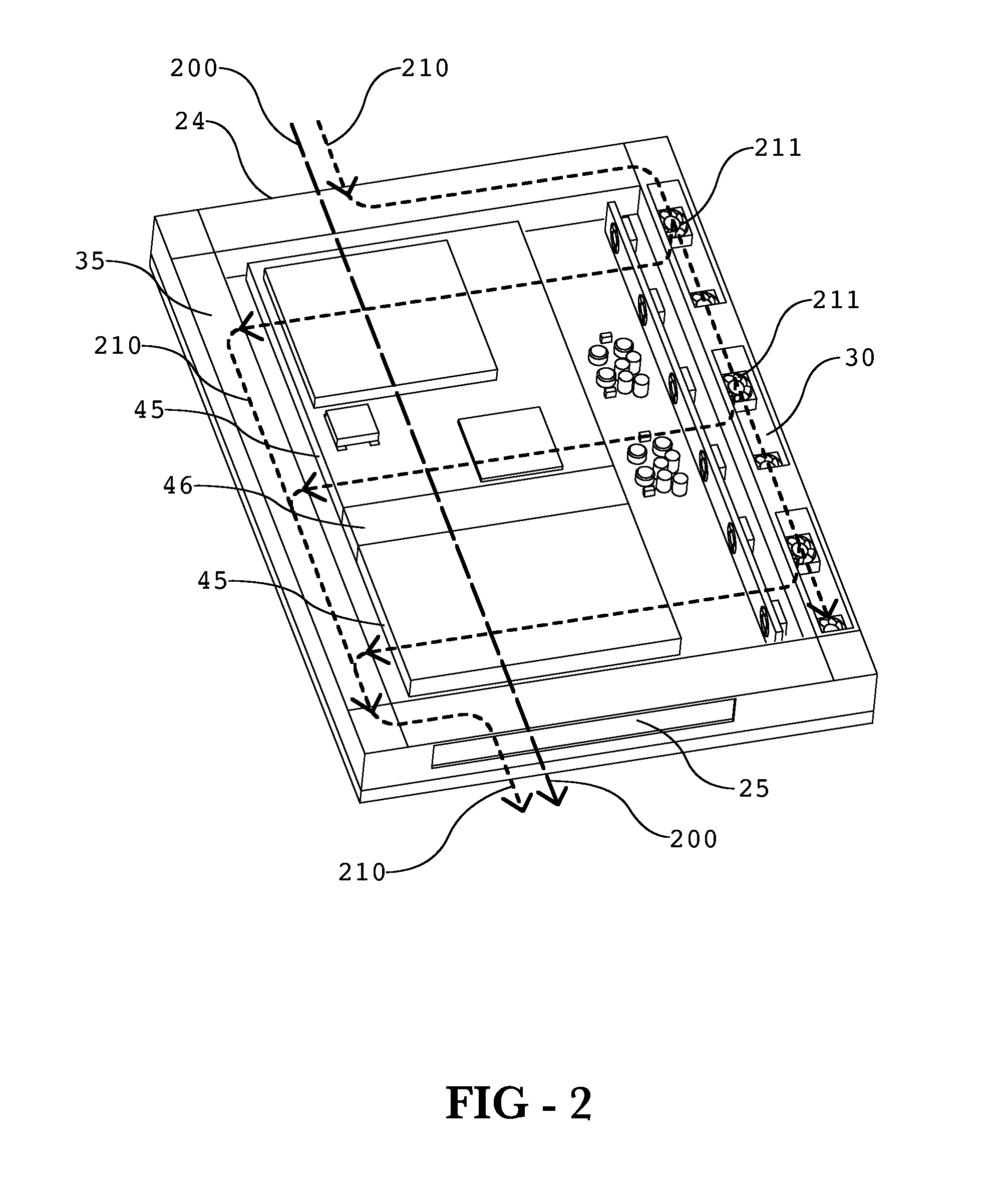 System and method for selectively engaging cooling fans within an electronic display