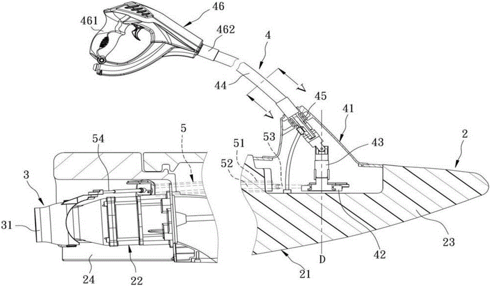 Novel surfboard steering device