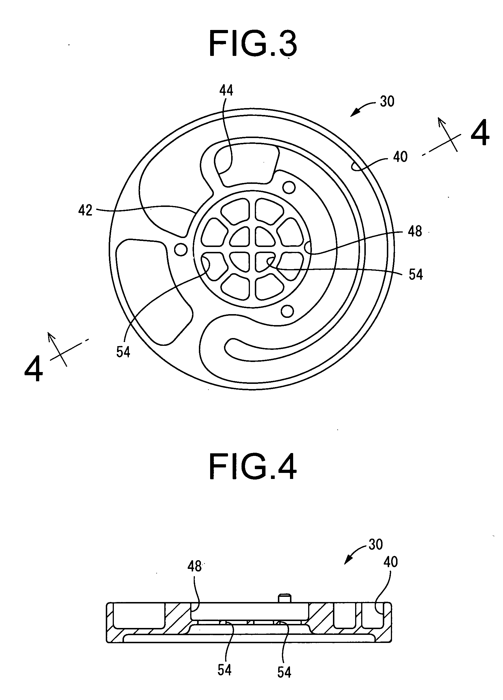 Fluid filled vibration damping device