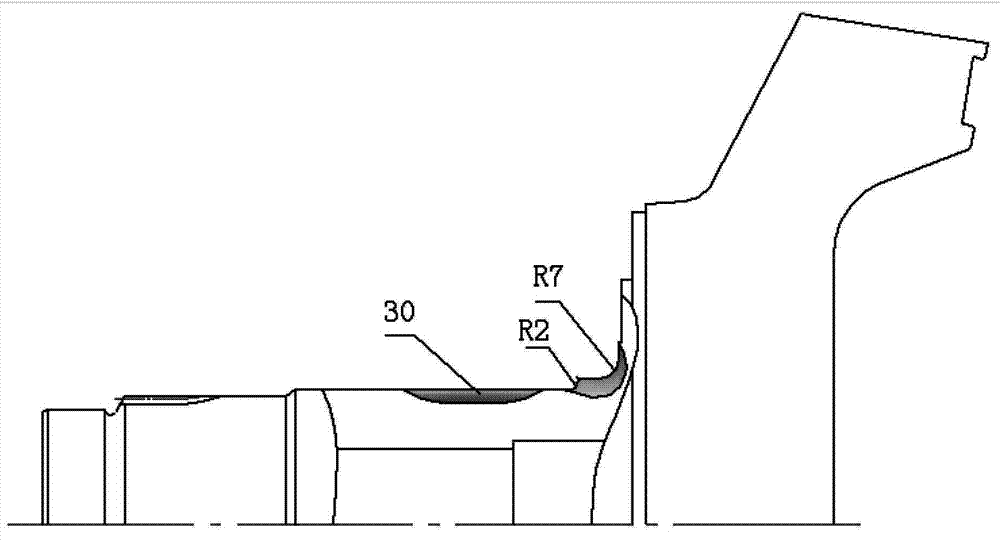 Quenching inductor for double steps of steering joint and quenching method for steering joint