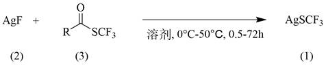 Synthesis method of silver(I) trifluoromethanethiolate