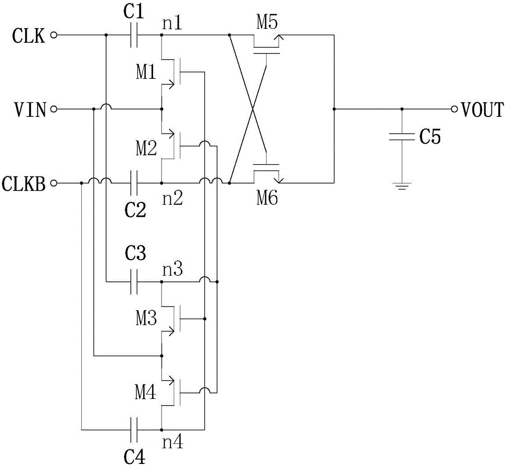 Differential charge pump circuit