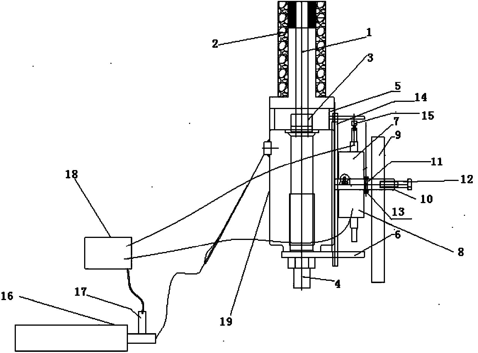 Method for measuring property of anchoring