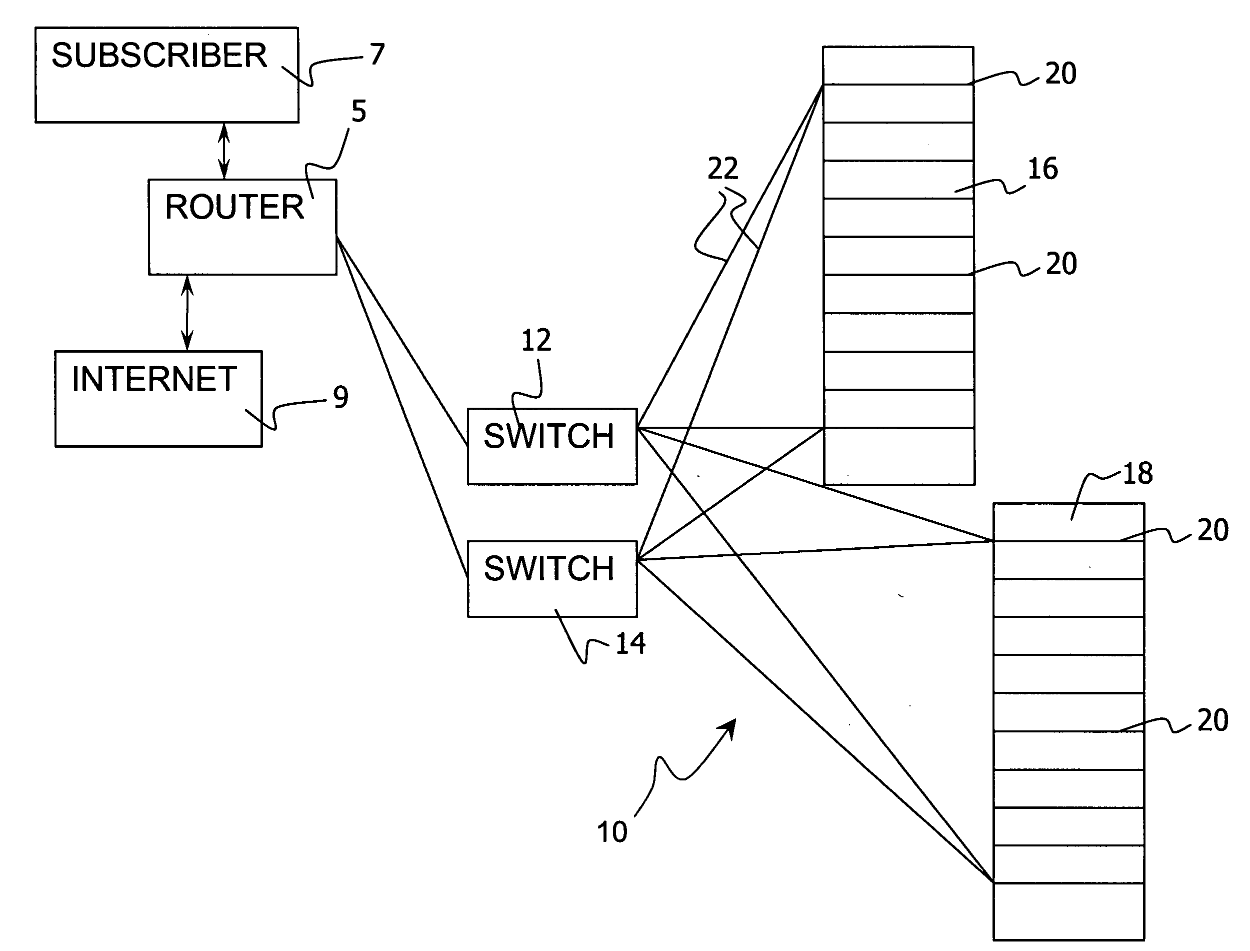 HTTP extension header for metering information