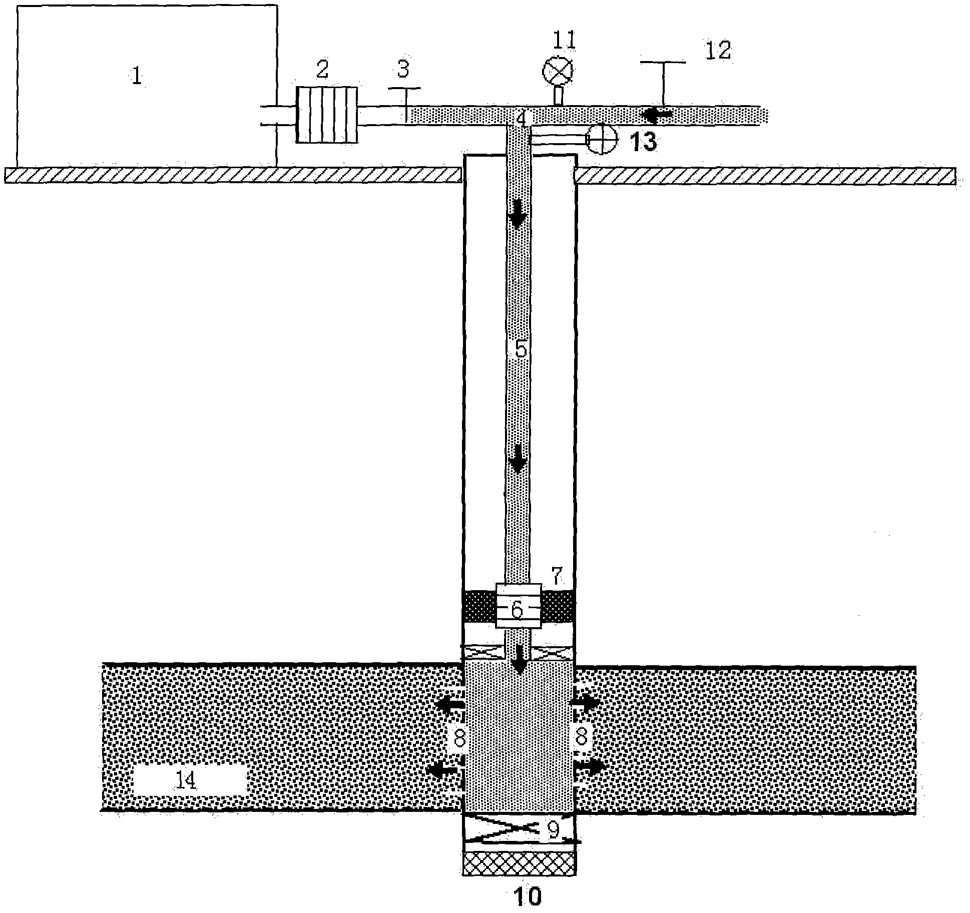 Method for enhancing water injecting capacity of hypotonic oil field by utilizing nano-powder material