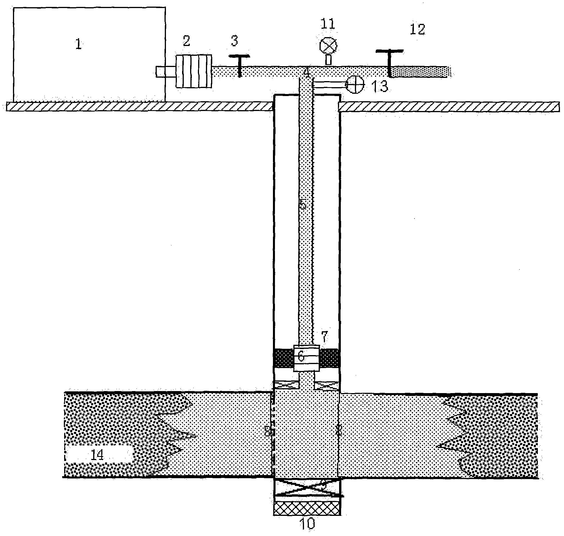 Method for enhancing water injecting capacity of hypotonic oil field by utilizing nano-powder material