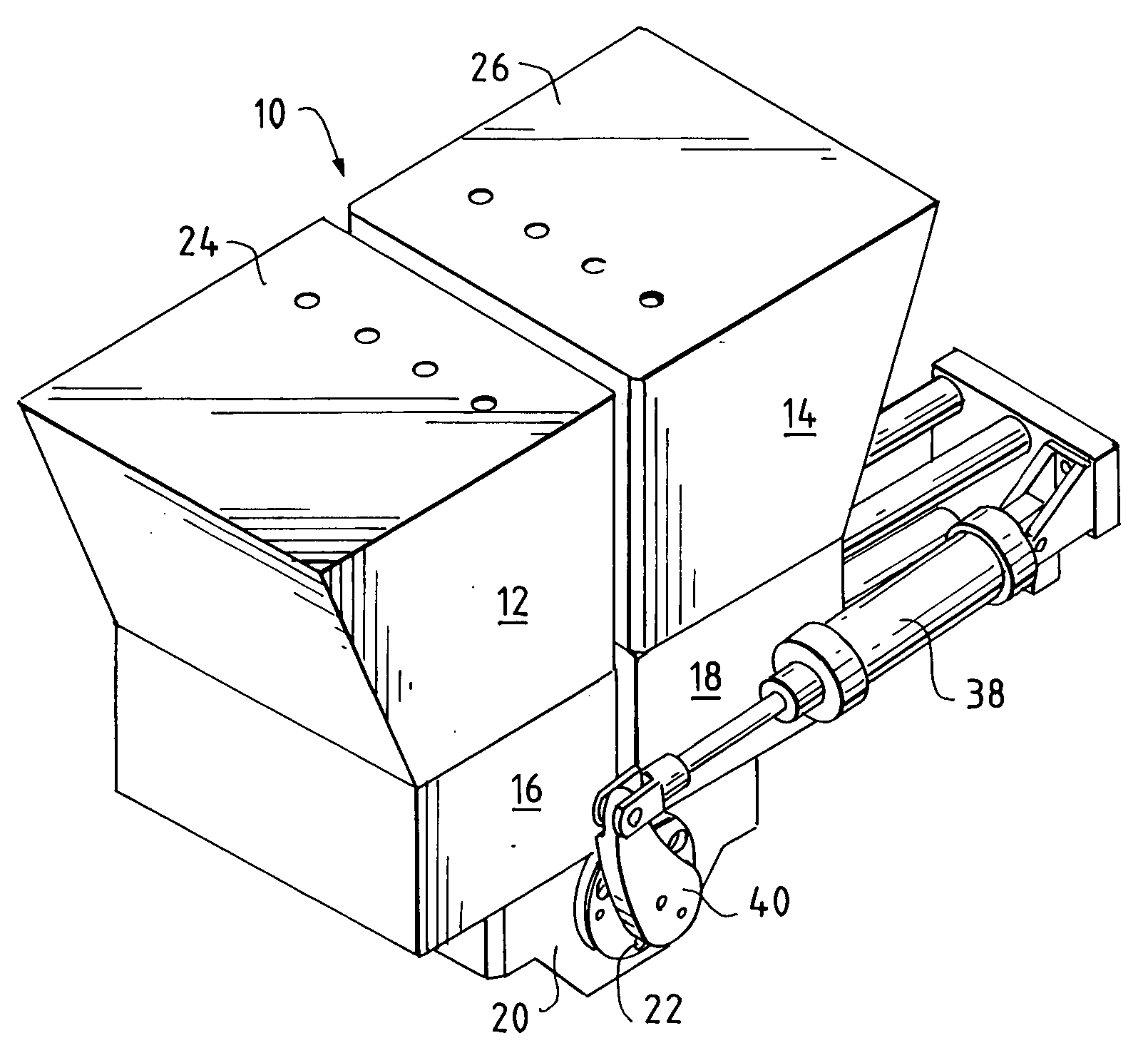 Confectionery depositing apparatus and product and method of producing same