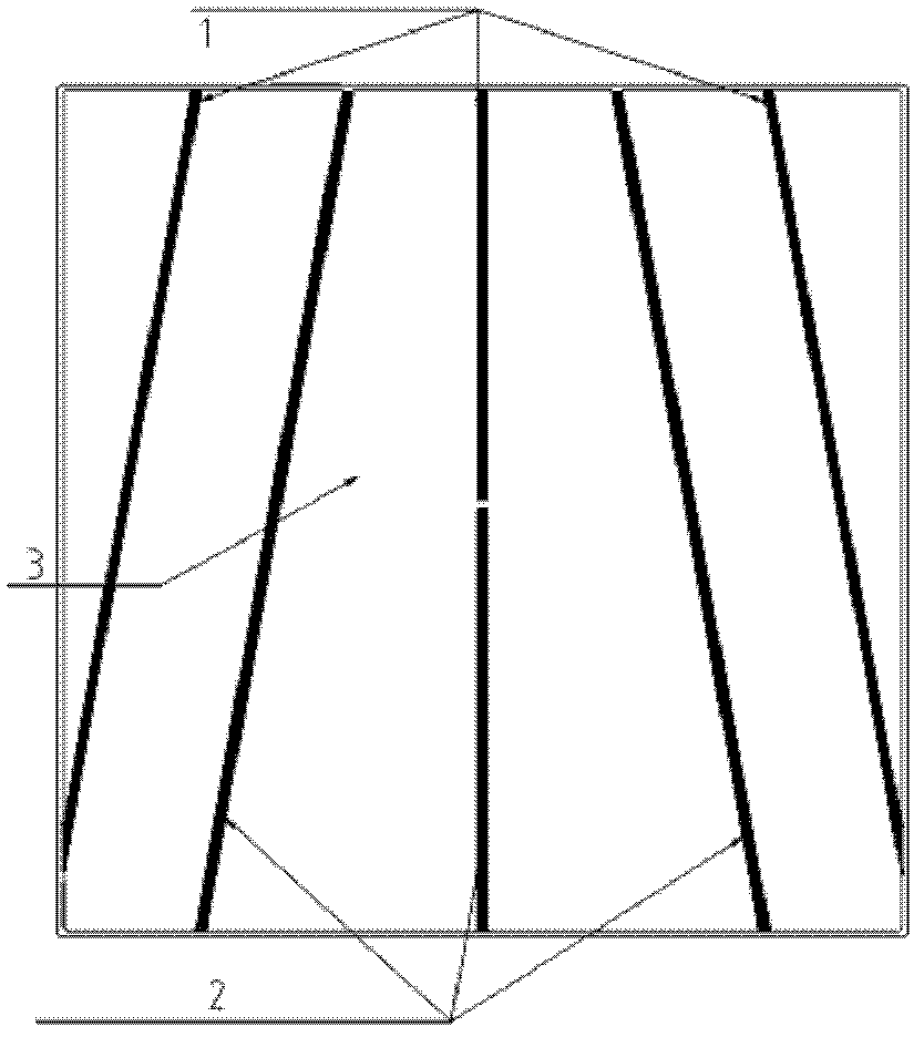 Crystalline silicon solar Metal Wrap Through (MWT) battery and manufacturing method thereof