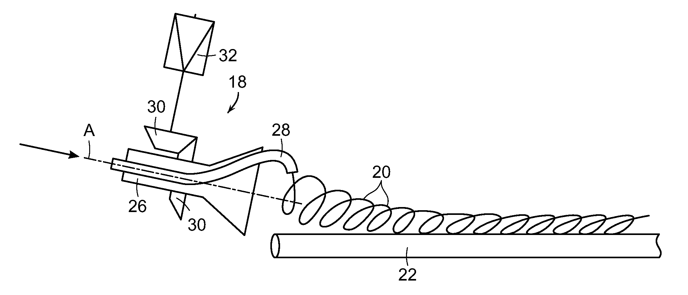 Boronized laying pipe