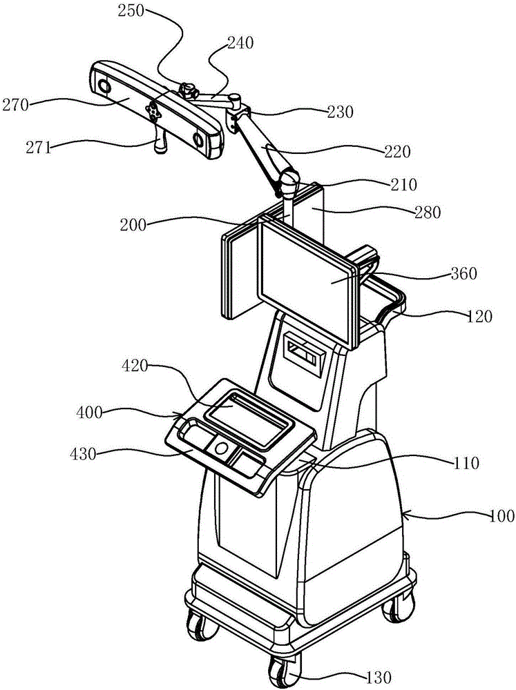 Orthopedic navigation device and preparation method thereof