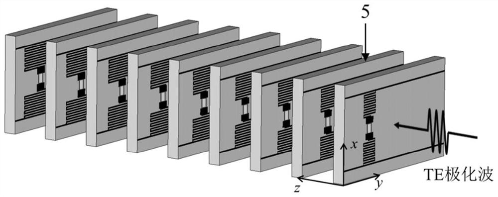 Frequency-reconfigurable full-angle perfect matching wave-absorbing darkroom