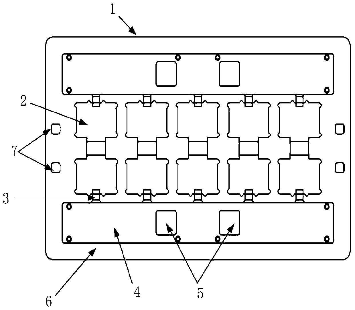 An integrated assembly system and assembly method for microwave device components