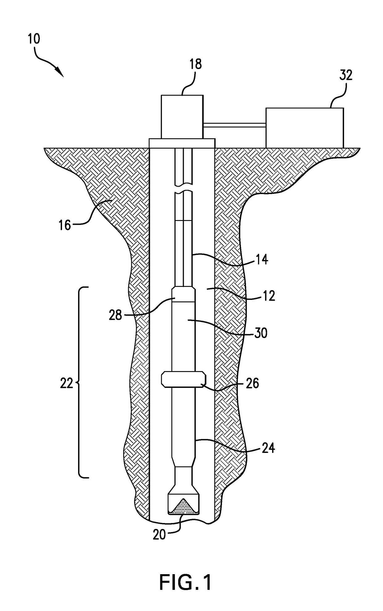 Model based testing of rotating borehole components