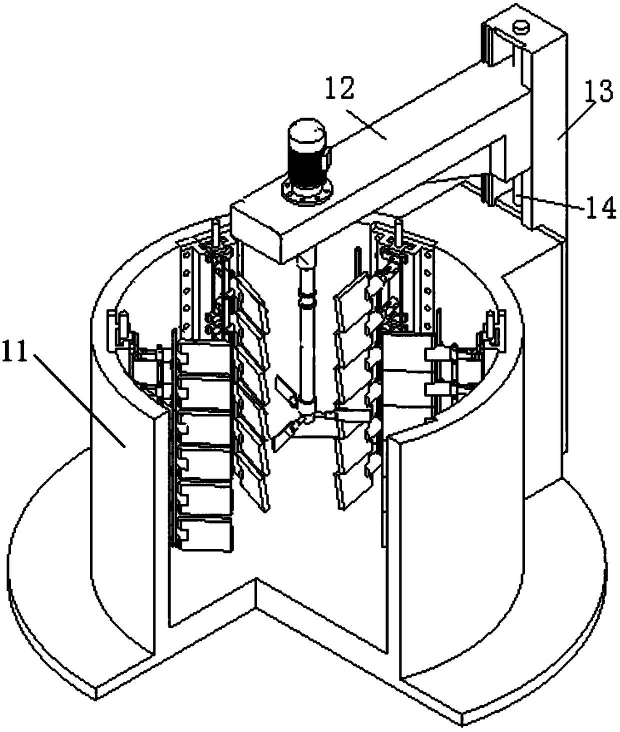 Flotation machine process control device and control method