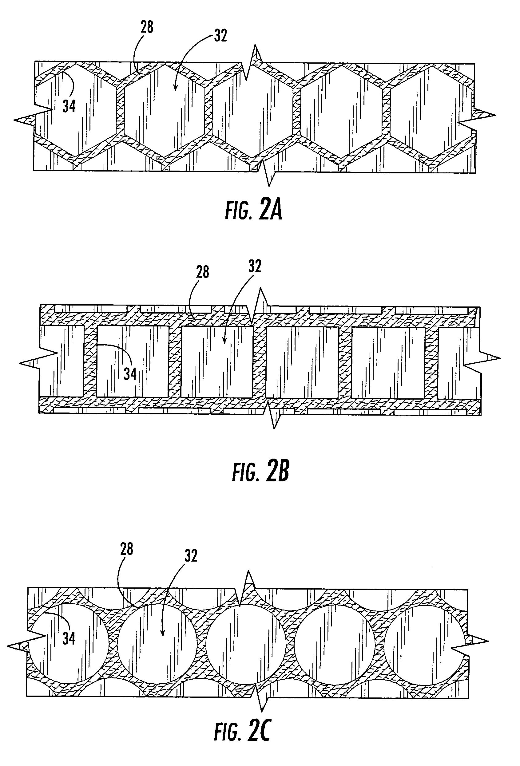 Reinforced fiber panel and method of forming same