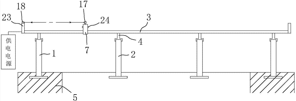 Monitoring system and method of subgrade settlement