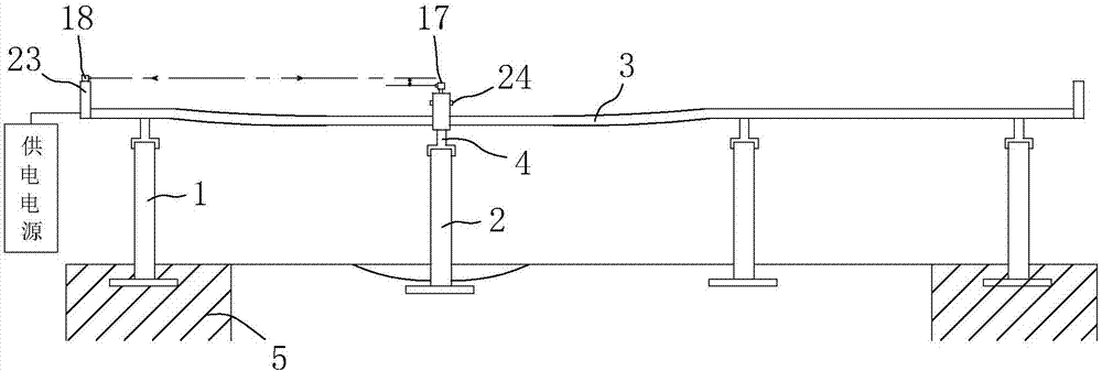 Monitoring system and method of subgrade settlement