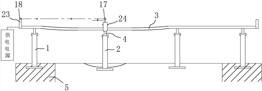 Monitoring system and method of subgrade settlement