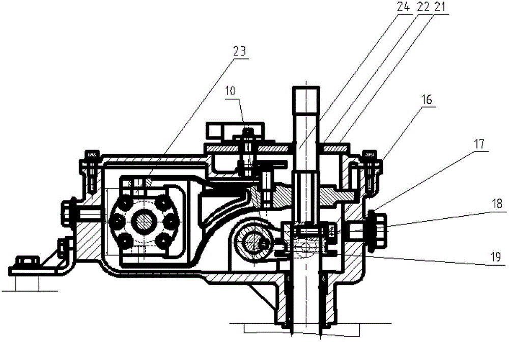 Electric lead screw drive mechanism for automatic transmission