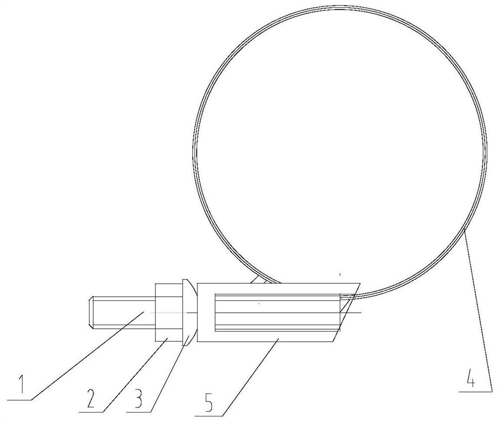 300MW heavy-duty gas turbine nozzle hula seal assembly welding restraining tool and use method