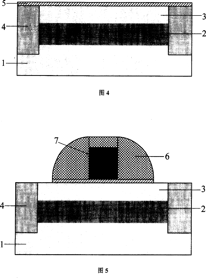 Method for making MOS transistor with source-drain on insulating layer