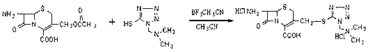 Method for synthesizing cefotiam